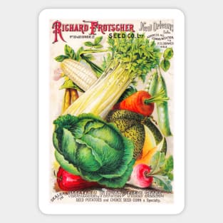 Richard Frotscher Seed Co Ltd. Catalogue Sticker